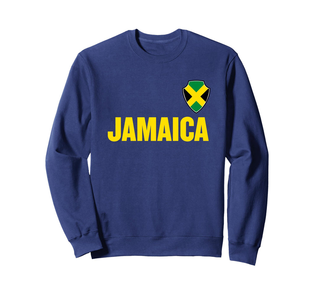 Jamaica Football Jamaica Soccer Sweatshirt - Aesthetic Graphic for Adults - T-Shirt, Sweatshirt, Hoodie