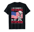 My Favorite Veteran Is My Stepdad T-Shirt - Streetwear Style for Adults - T-Shirt, Sweatshirt, Hoodie