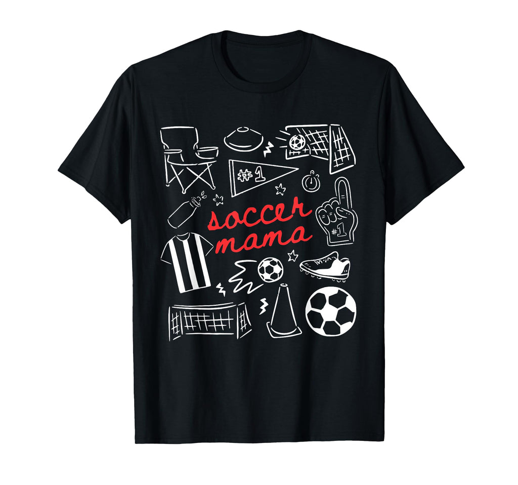 Soccer Mama Mothers Day Game Day T-Shirt - Streetwear Style Men Women - T-Shirt, Sweatshirt, Hoodie