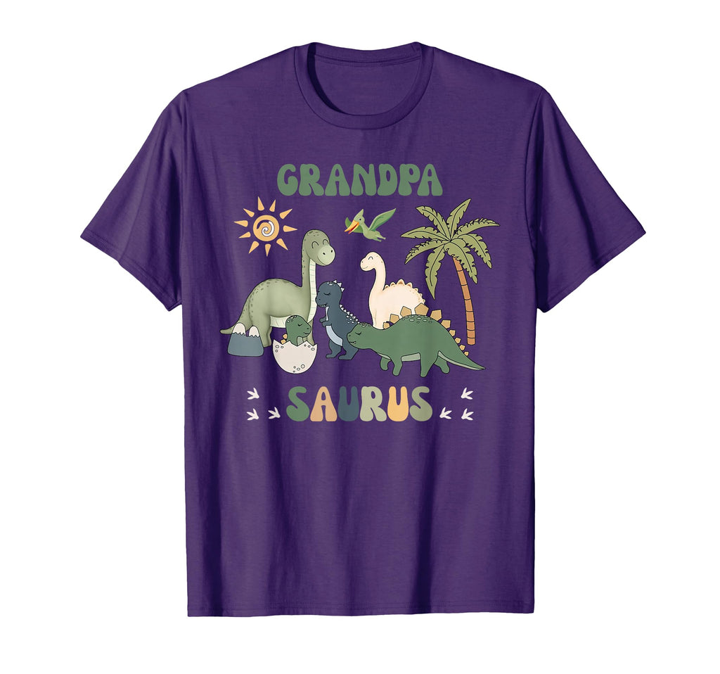 Grandpasaurus T Rex Dinosaur T-Shirt - Casual Everyday Wear Men Women - T-Shirt, Sweatshirt, Hoodie