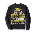 Proud Step Dad 5Th Grade Graduate Sweatshirt - Custom Art Print Unisex - T-Shirt, Sweatshirt, Hoodie