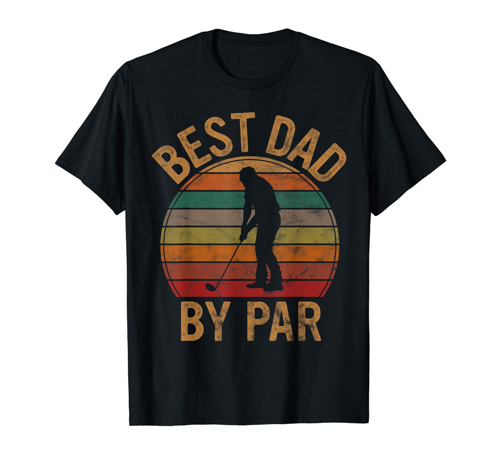 Best Dad Par Fathers Day Golf Lover T-Shirt - Custom Art Print for Adults - T-Shirt, Sweatshirt, Hoodie