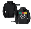 Cameroon Soccer Fans Jersey Cameroonian Hoodie - Custom Art Print Unisex - T-Shirt, Sweatshirt, Hoodie