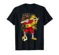 Dabbing Spain Soccer Jersey Spanish T-Shirt - Custom Art Print Men Women - T-Shirt, Sweatshirt, Hoodie