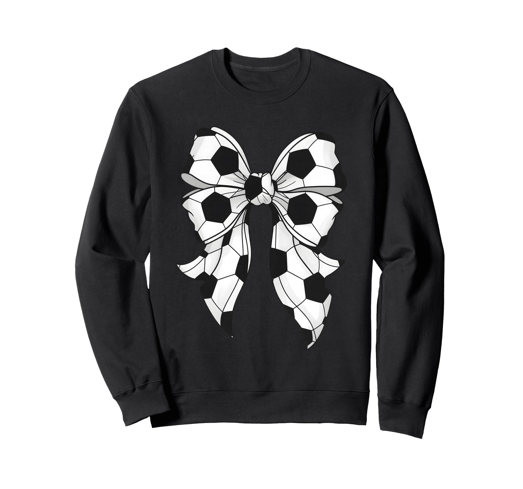 Soccer Coquette Bow Soccer Mama Mom Sweatshirt - Streetwear Style Unisex - T-Shirt, Sweatshirt, Hoodie