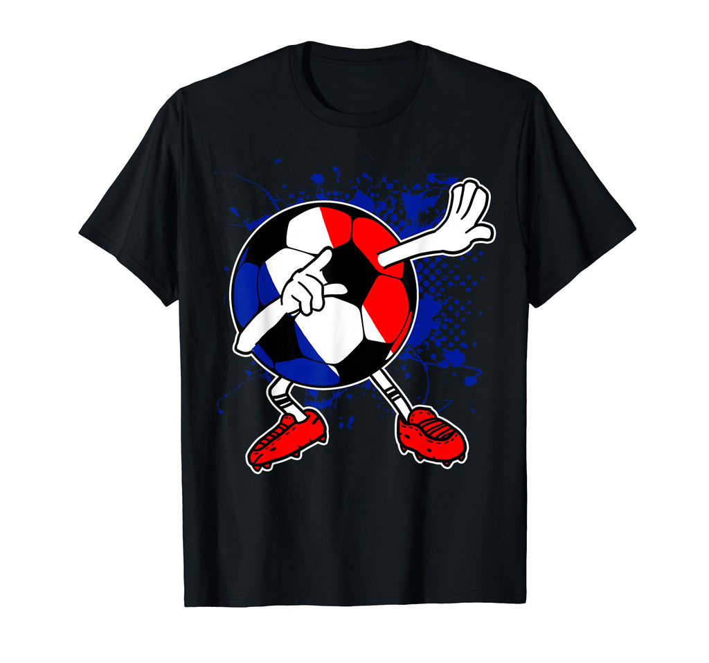 Dabbing France Soccer French Football T-Shirt - Novelty Apparel Men Women - T-Shirt, Sweatshirt, Hoodie