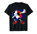 Dabbing France Soccer French Football T-Shirt - Novelty Apparel Men Women - T-Shirt, Sweatshirt, Hoodie