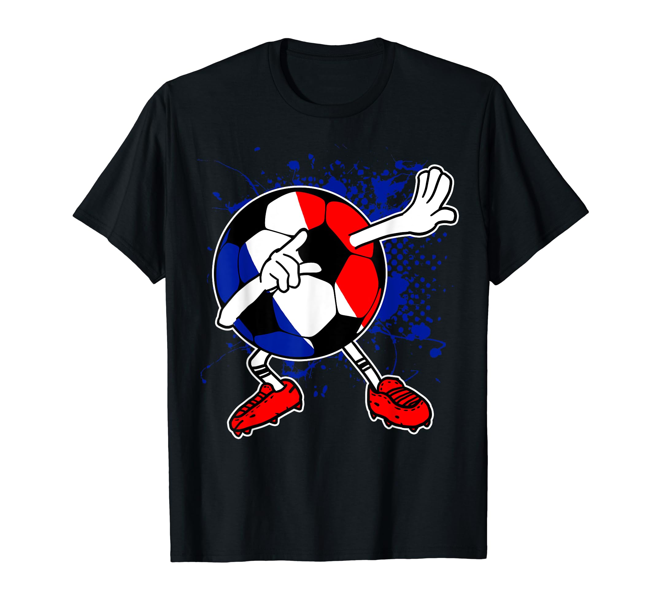 Dabbing France Soccer French Football T-Shirt - Novelty Apparel Men Women - T-Shirt, Sweatshirt, Hoodie