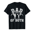 Football Cheer Dad Dad Both T-Shirt - Casual Everyday Wear Men Women - T-Shirt, Sweatshirt, Hoodie
