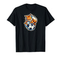 Fox As Soccer Player Soccer Coach T-Shirt - Fun Novelty Design Unisex - T-Shirt, Sweatshirt, Hoodie