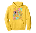 My Soccer Sister Era Groovy Soccer Hoodie - Novelty Apparel Men Women - T-Shirt, Sweatshirt, Hoodie
