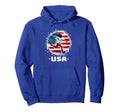 Soccer Mom American Flag Soccer Dad Hoodie - Aesthetic Graphic for Adults - T-Shirt, Sweatshirt, Hoodie