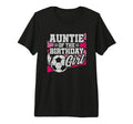 Birthday Auntie Soccer Birthday T-Shirt - Streetwear Style for Adults - T-Shirt, Sweatshirt, Hoodie