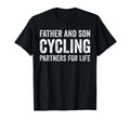 Father And Son Cycling Partners Life T-Shirt - Graphic Print for Adults - T-Shirt, Sweatshirt, Hoodie