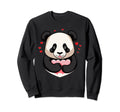 Love Panda Valentines Day Bear Hunt Sweatshirt - Trendy Graphic Unisex - T-Shirt, Sweatshirt, Hoodie