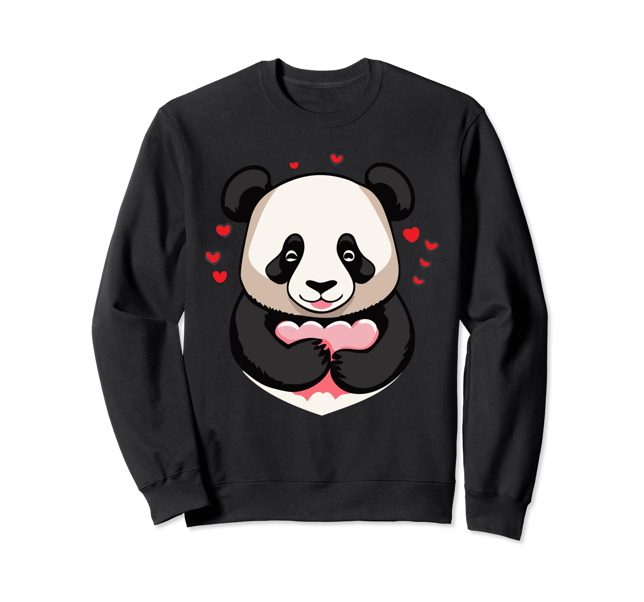 Love Panda Valentines Day Bear Hunt Sweatshirt - Trendy Graphic Unisex - T-Shirt, Sweatshirt, Hoodie