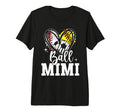 Ball Mimi Baseball Softball Soccer T-Shirt - Trendy Graphic Men Women - T-Shirt, Sweatshirt, Hoodie