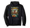 World Full Grandpas Be Papa Hoodie - Custom Art Print Men Women - T-Shirt, Sweatshirt, Hoodie