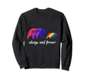 Bisexual Dad Lgbtq Papa Bear Sweatshirt - Streetwear Style for Adults - T-Shirt, Sweatshirt, Hoodie