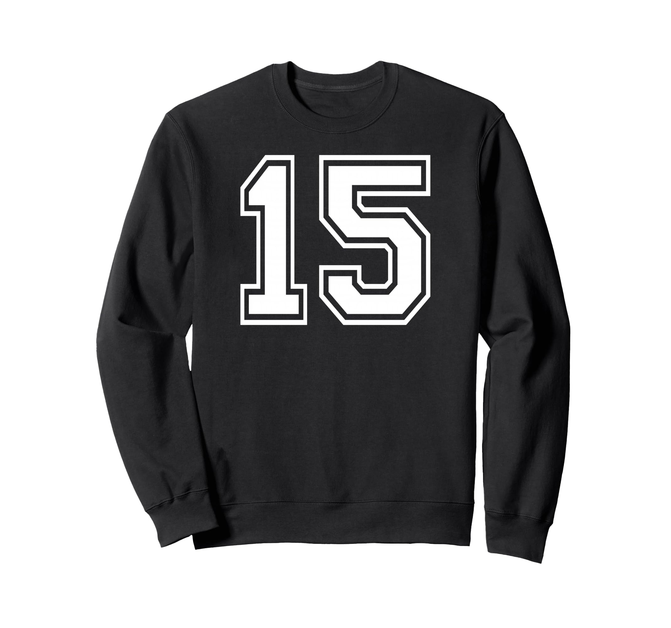 15 Number Fifteen Team Sports Sweatshirt - Aesthetic Graphic Men Women - T-Shirt, Sweatshirt, Hoodie