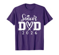 Dad Senior 2026 Proud Dad Class 2026 T-Shirt - Unique Graphic Unisex - T-Shirt, Sweatshirt, Hoodie