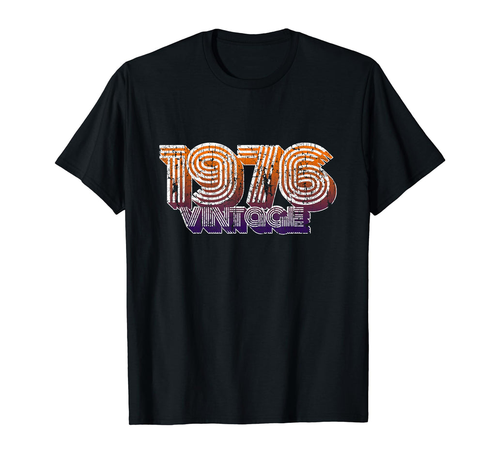 1976 42Th Birthday Oldschool 70S Dad T-Shirt - Aesthetic Graphic Unisex - T-Shirt, Sweatshirt, Hoodie