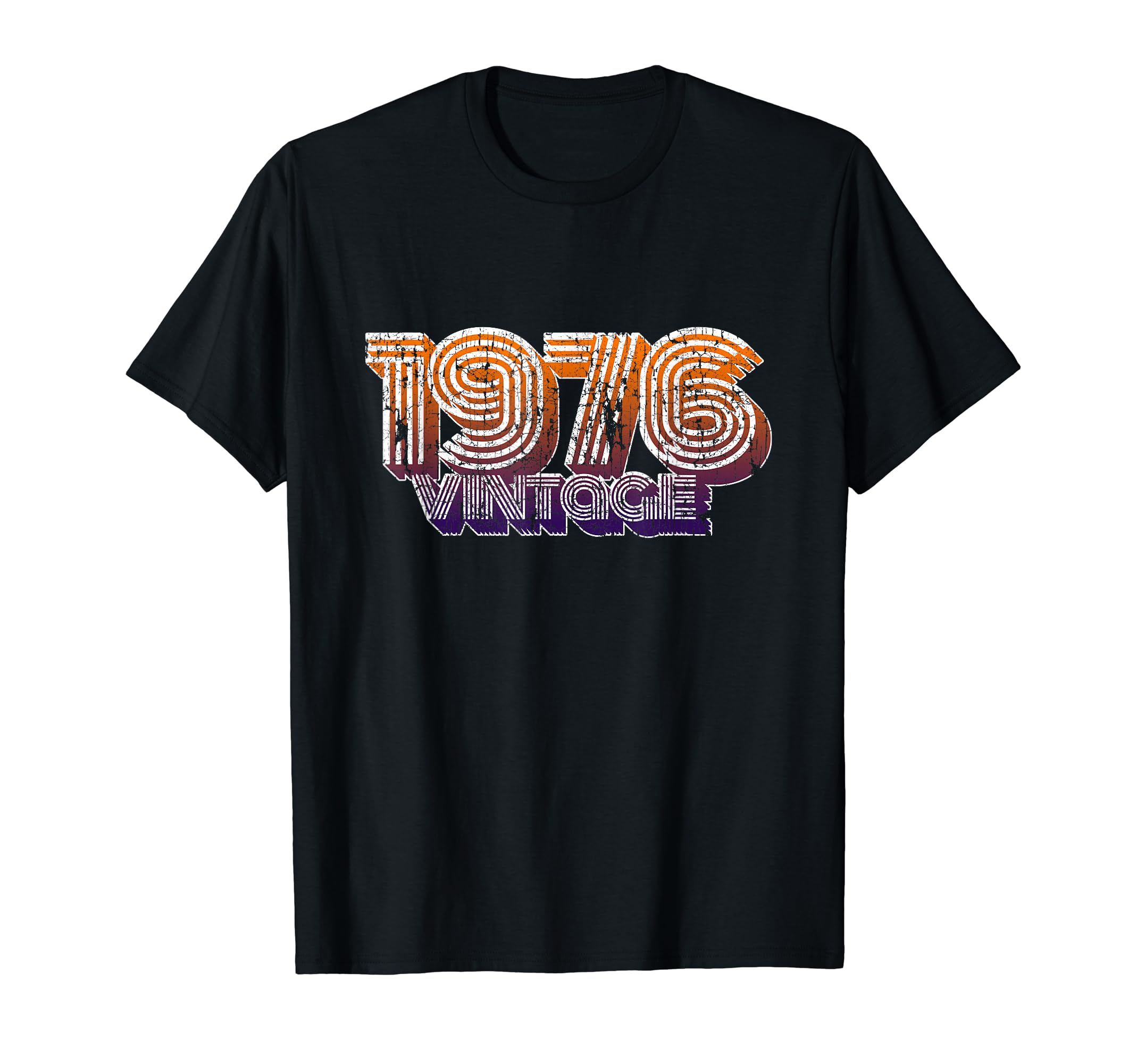 1976 42Th Birthday Oldschool 70S Dad T-Shirt - Aesthetic Graphic Unisex - T-Shirt, Sweatshirt, Hoodie