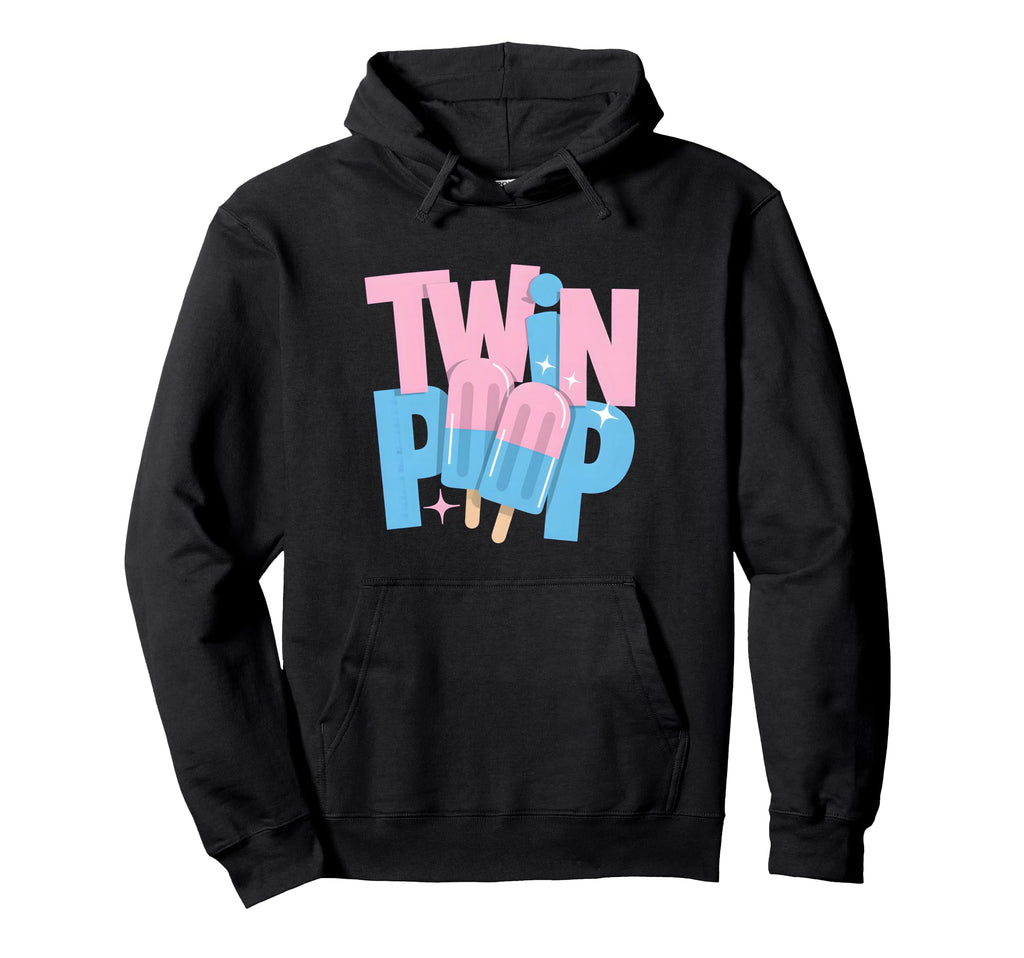 Twin Pop Twin Dad Summer Hoodie - Aesthetic Graphic Unisex - T-Shirt, Sweatshirt, Hoodie