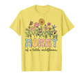 Mommy Little Wildflower Birthday T-Shirt - Casual Everyday Wear Men Women - T-Shirt, Sweatshirt, Hoodie