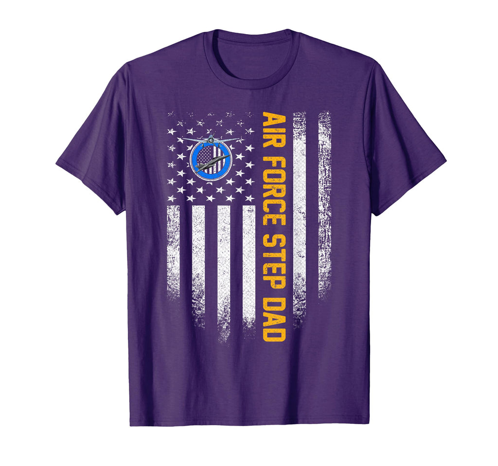 Usa American Flag Proud Air Force T-Shirt - Streetwear Style for Adults - T-Shirt, Sweatshirt, Hoodie