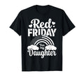 Red Friday My Daughter Dad Mom T-Shirt - Fun Novelty Design for Adults - T-Shirt, Sweatshirt, Hoodie