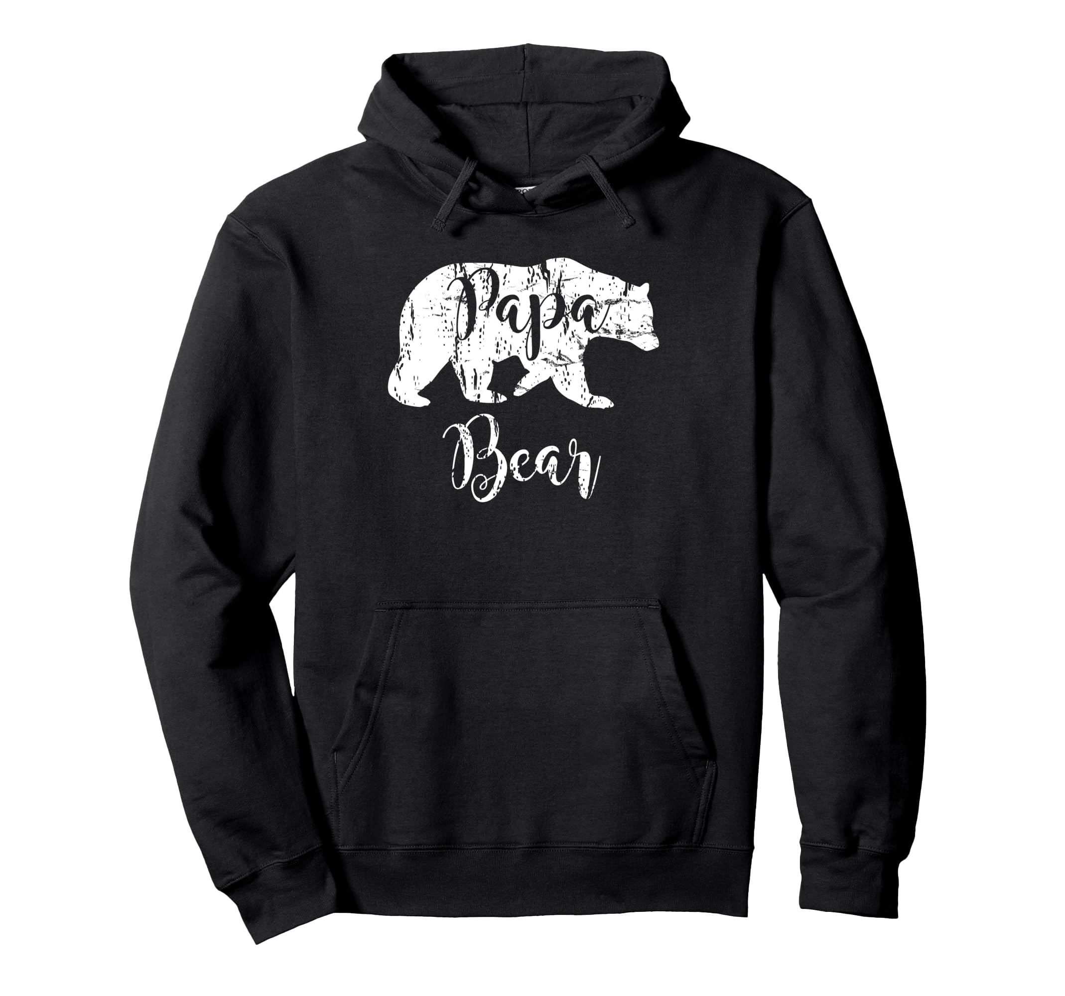 Papa Bear Dad Father Gift Hoodie - Unique Graphic Unisex - T-Shirt, Sweatshirt, Hoodie