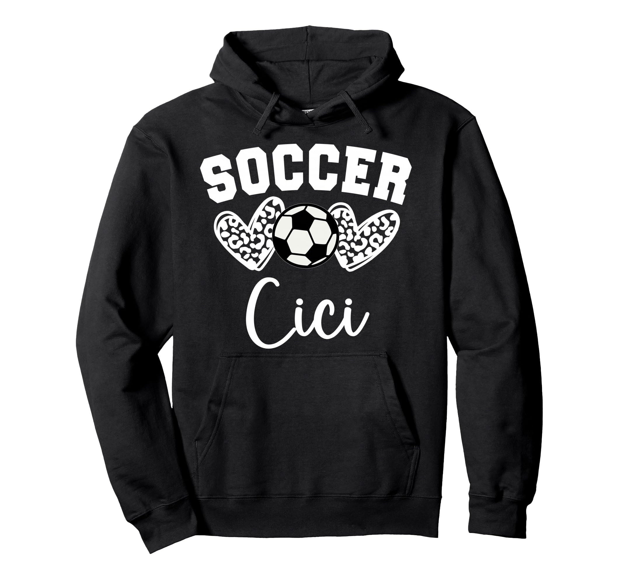 Soccer Cici Matching Family Soccer Hoodie - Graphic Print for Adults - T-Shirt, Sweatshirt, Hoodie