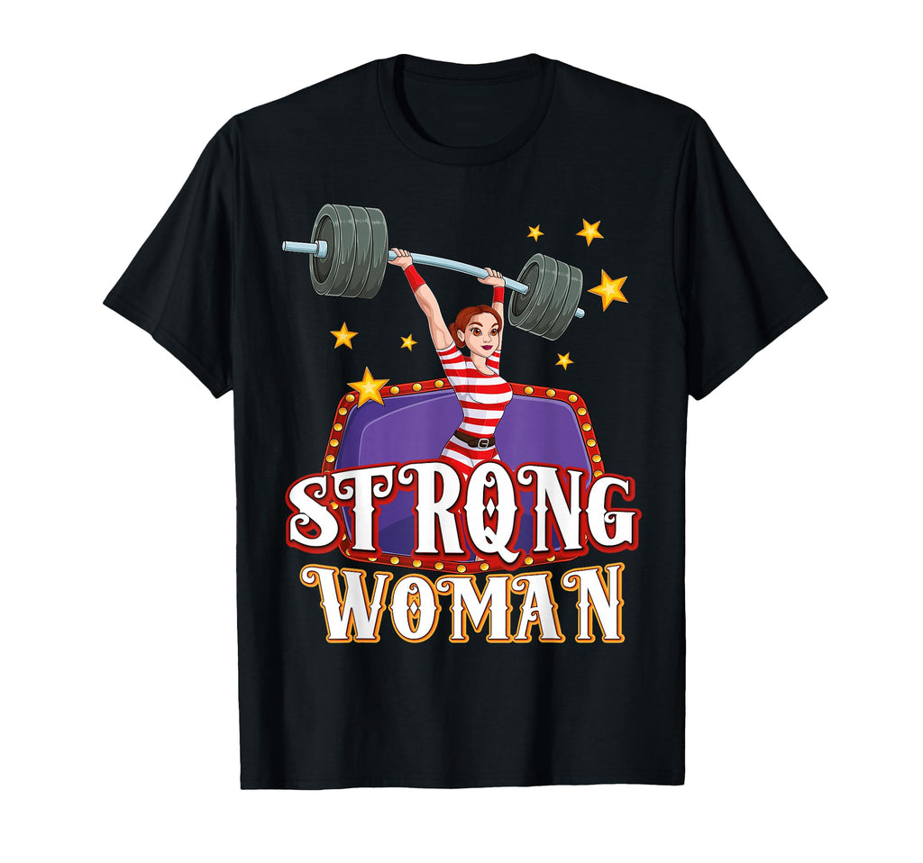 Strong Costume Circus Staff Carnival T-Shirt - Minimalist Print Unisex - T-Shirt, Sweatshirt, Hoodie
