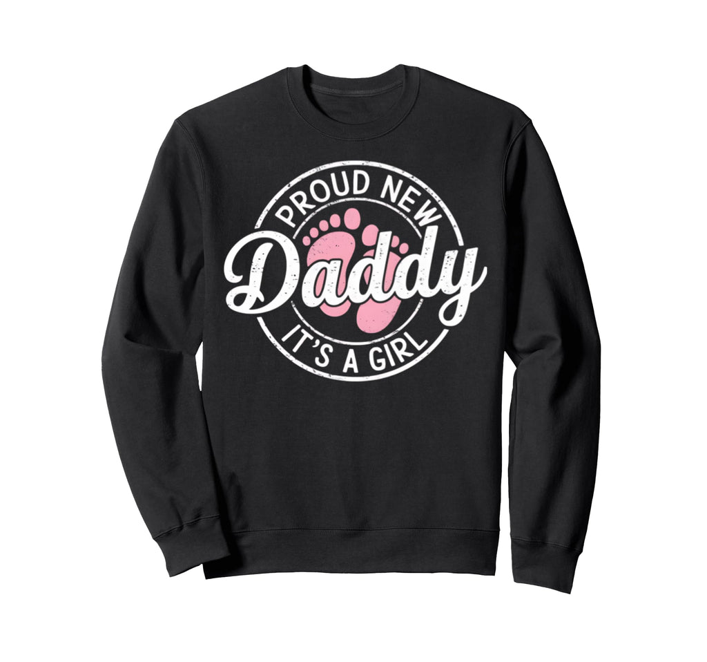 New Dad Est 2026 Father 2026 Dad 2026 Sweatshirt - Unique Graphic Unisex - T-Shirt, Sweatshirt, Hoodie