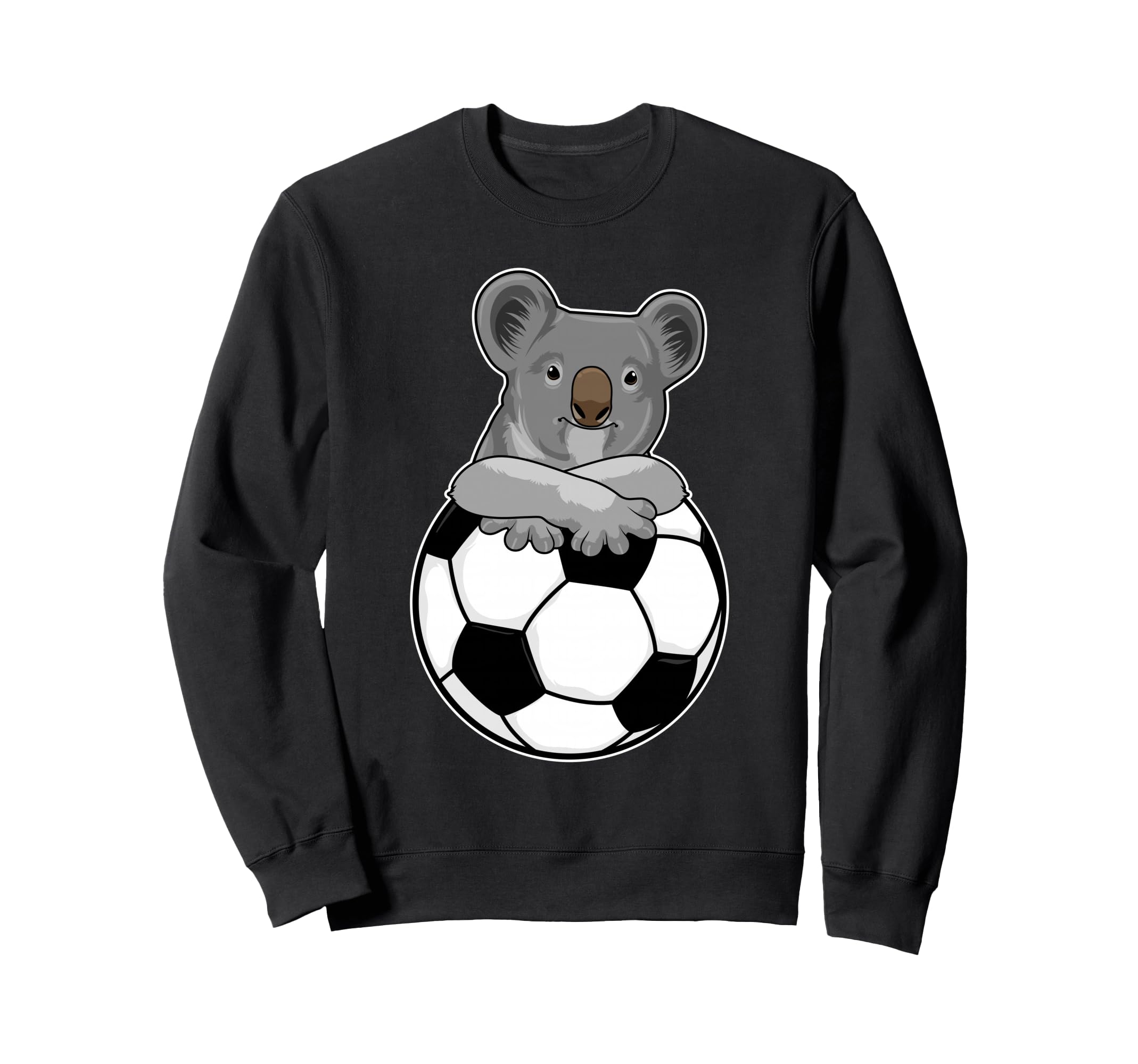 Koala Soccer Player Soccer Sports Sweatshirt - Graphic Print for Adults - T-Shirt, Sweatshirt, Hoodie