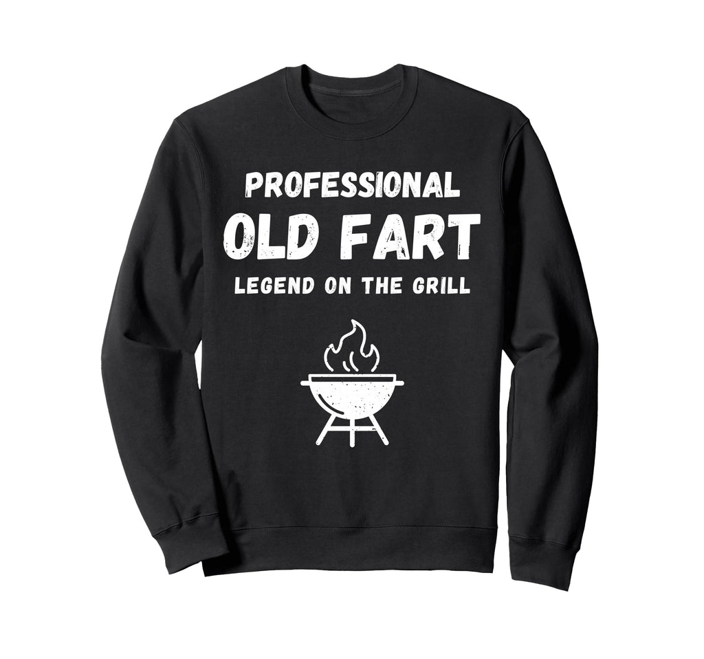 Legend Grill Grandpa Dad Sweatshirt - Casual Everyday Wear for Adults - T-Shirt, Sweatshirt, Hoodie