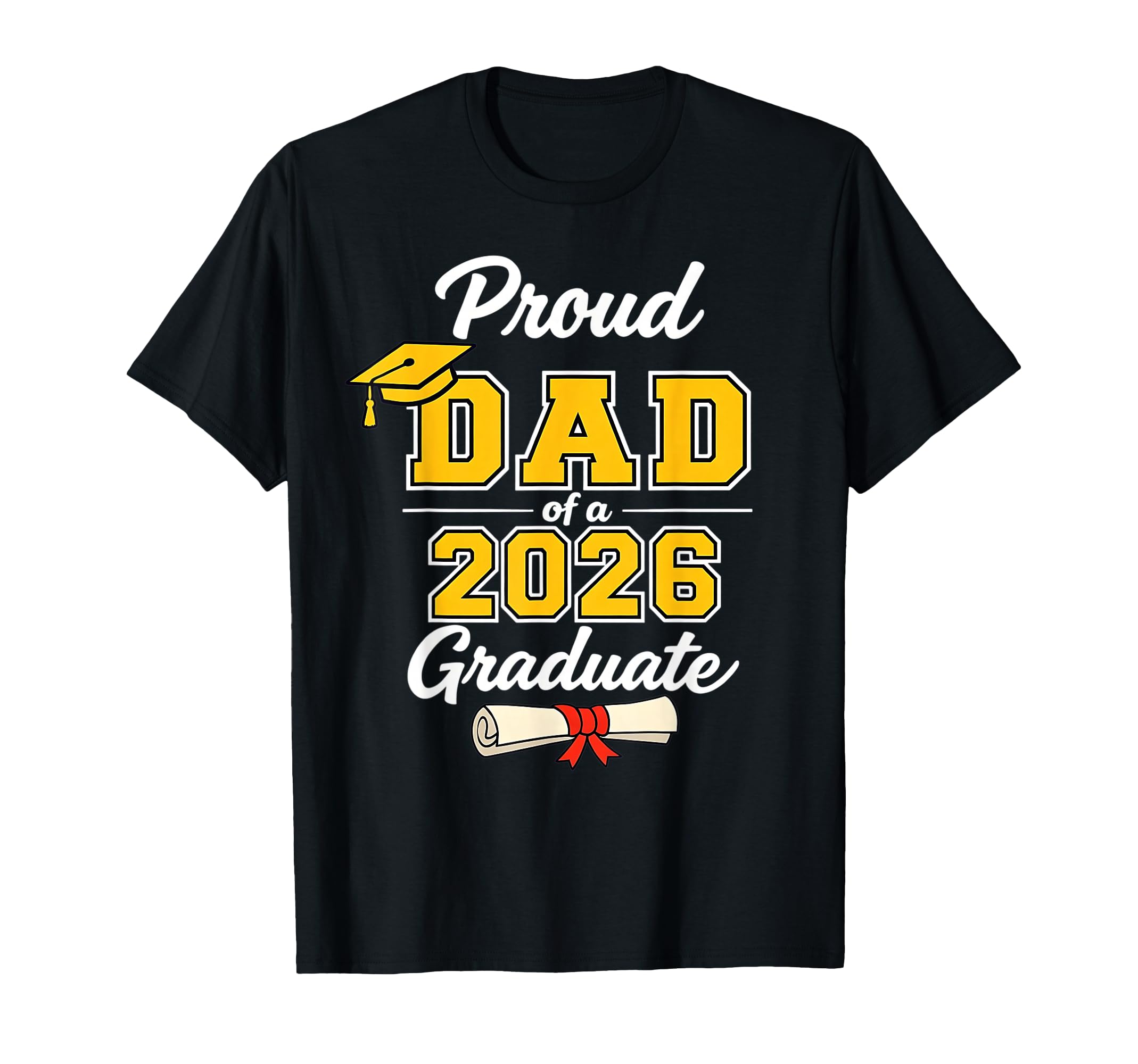 Senior Dad 2026 Graduation Proud Dad T-Shirt - Trendy Graphic Men Women - T-Shirt, Sweatshirt, Hoodie