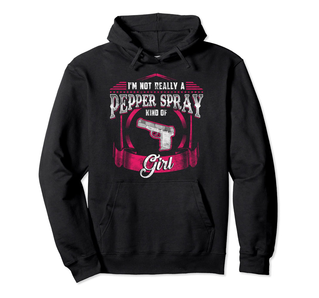 Gun Owner Pepper Spray 2Nd Amendment Hoodie - Novelty Apparel for Adults - T-Shirt, Sweatshirt, Hoodie