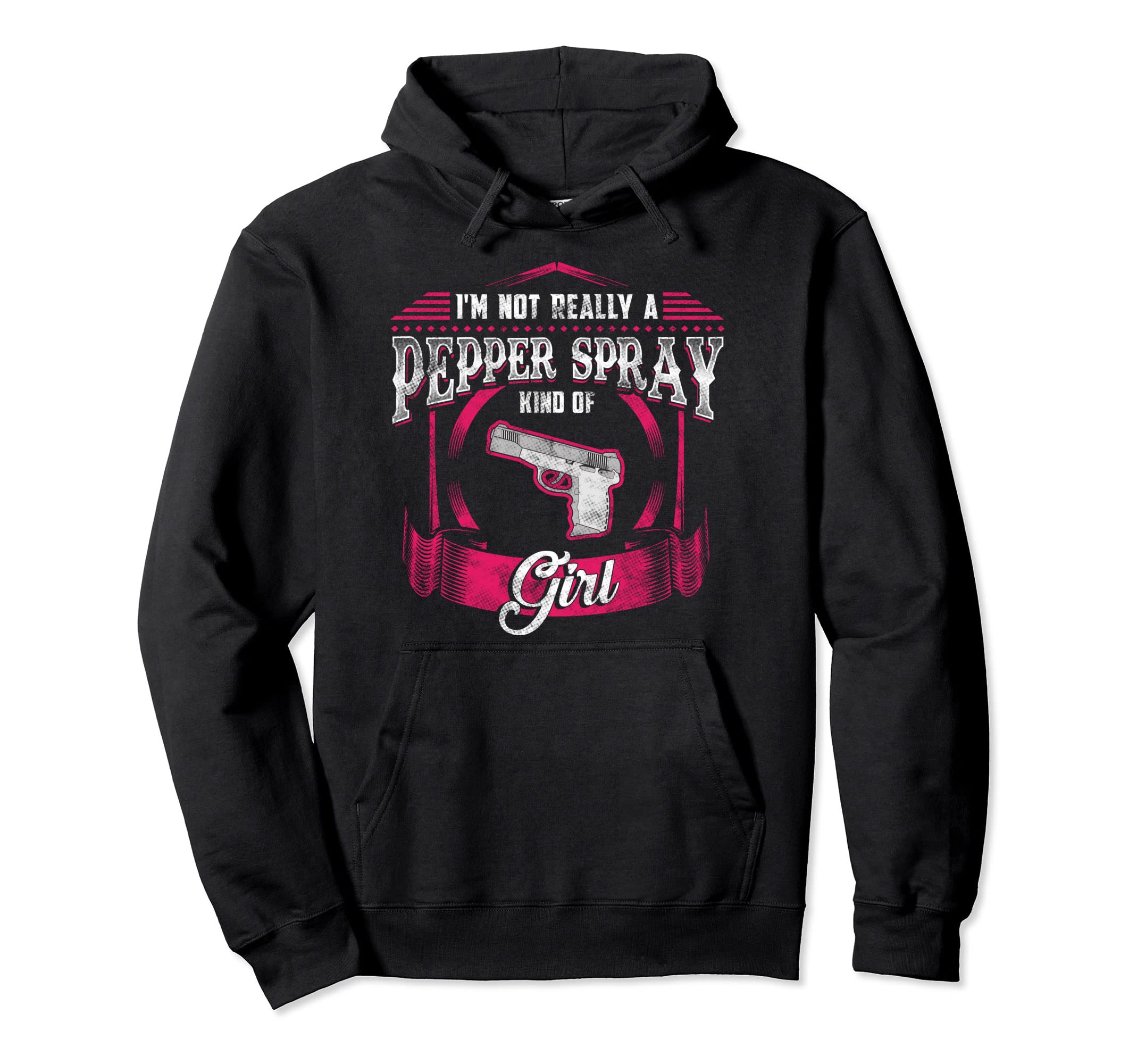 Gun Owner Pepper Spray 2Nd Amendment Hoodie - Novelty Apparel for Adults - T-Shirt, Sweatshirt, Hoodie