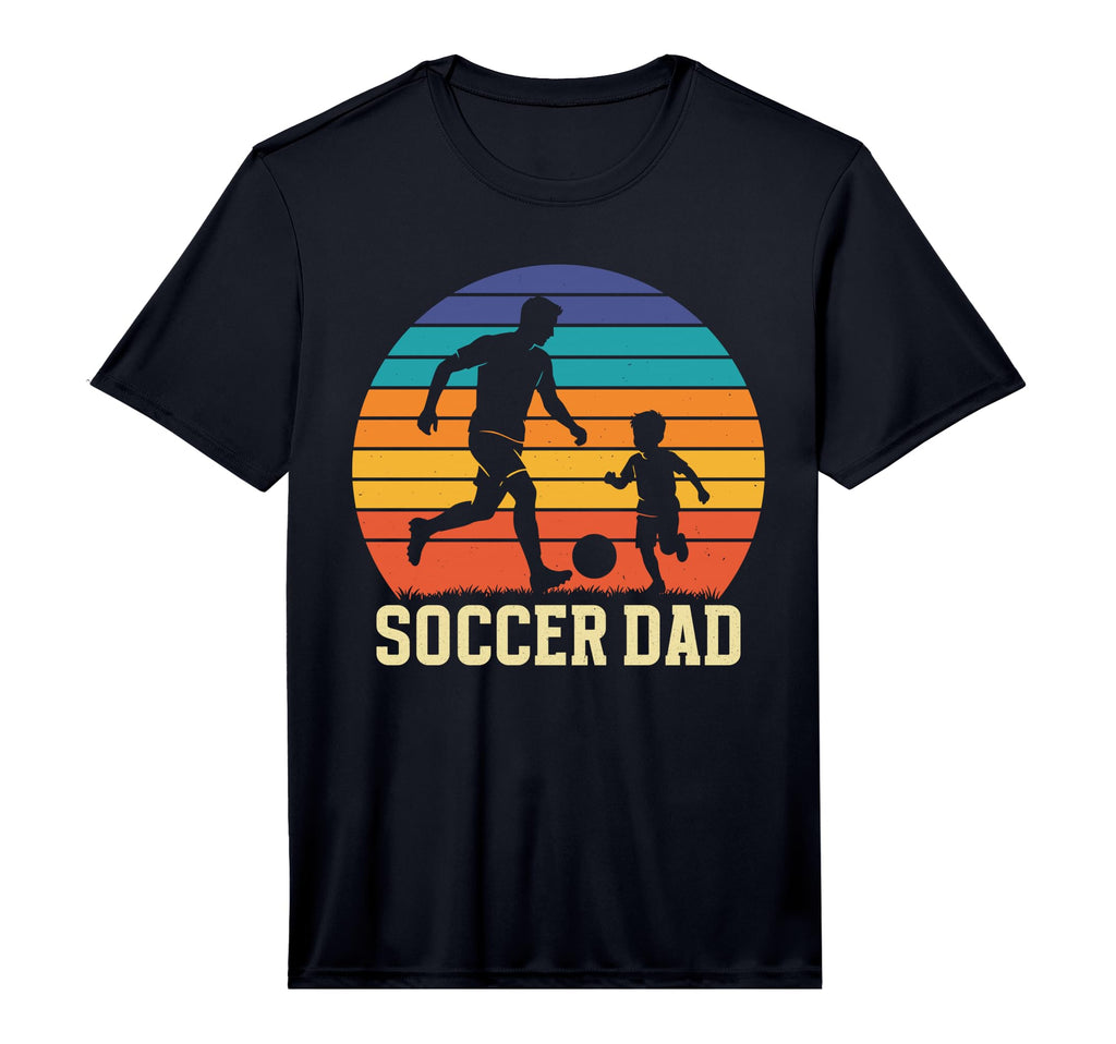 Mens Soccer Dad Performance T-Shirt - Trendy Graphic for Adults - T-Shirt, Sweatshirt, Hoodie