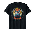 Brennan Best Cat Dad Ever Funny Custom T-Shirt - Unique Graphic Unisex - T-Shirt, Sweatshirt, Hoodie