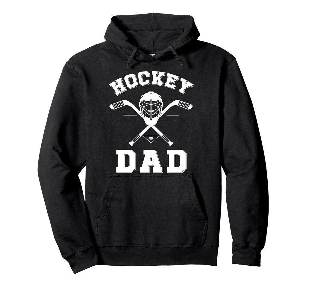 Ice Hockey Dad Winter Sports Hockey Lover Hoodie - Unique Graphic Unisex - T-Shirt, Sweatshirt, Hoodie