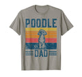 Dog Dad Poodle Dad T-Shirt - Unique Graphic Men Women - T-Shirt, Sweatshirt, Hoodie