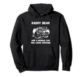 Daddy Bear Papa Fathers Day Proud Dad Hoodie - Trendy Graphic Men Women - T-Shirt, Sweatshirt, Hoodie