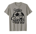 Senior Soccer Pop Pop 2024 Class 2024 T-Shirt - Trendy Graphic Men Women - T-Shirt, Sweatshirt, Hoodie