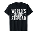 Worlds Greatest Stepdad Funny Fathers T-Shirt - Custom Art Print Unisex - T-Shirt, Sweatshirt, Hoodie