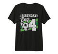 4 Year Old Soccer Birthday 4Th T-Shirt - Custom Art Print Men Women - T-Shirt, Sweatshirt, Hoodie