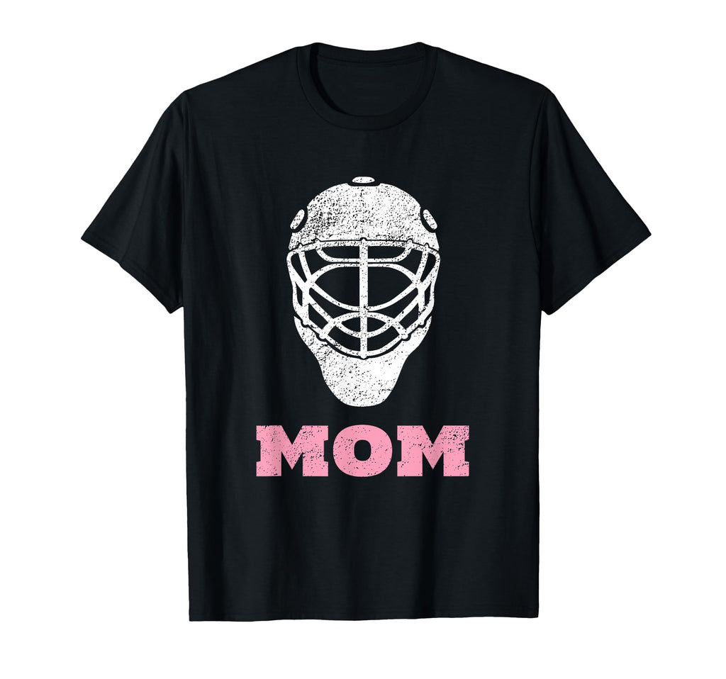 Hockey Mom Goalie Mask Gift T-Shirt - Unique Graphic Unisex - T-Shirt, Sweatshirt, Hoodie
