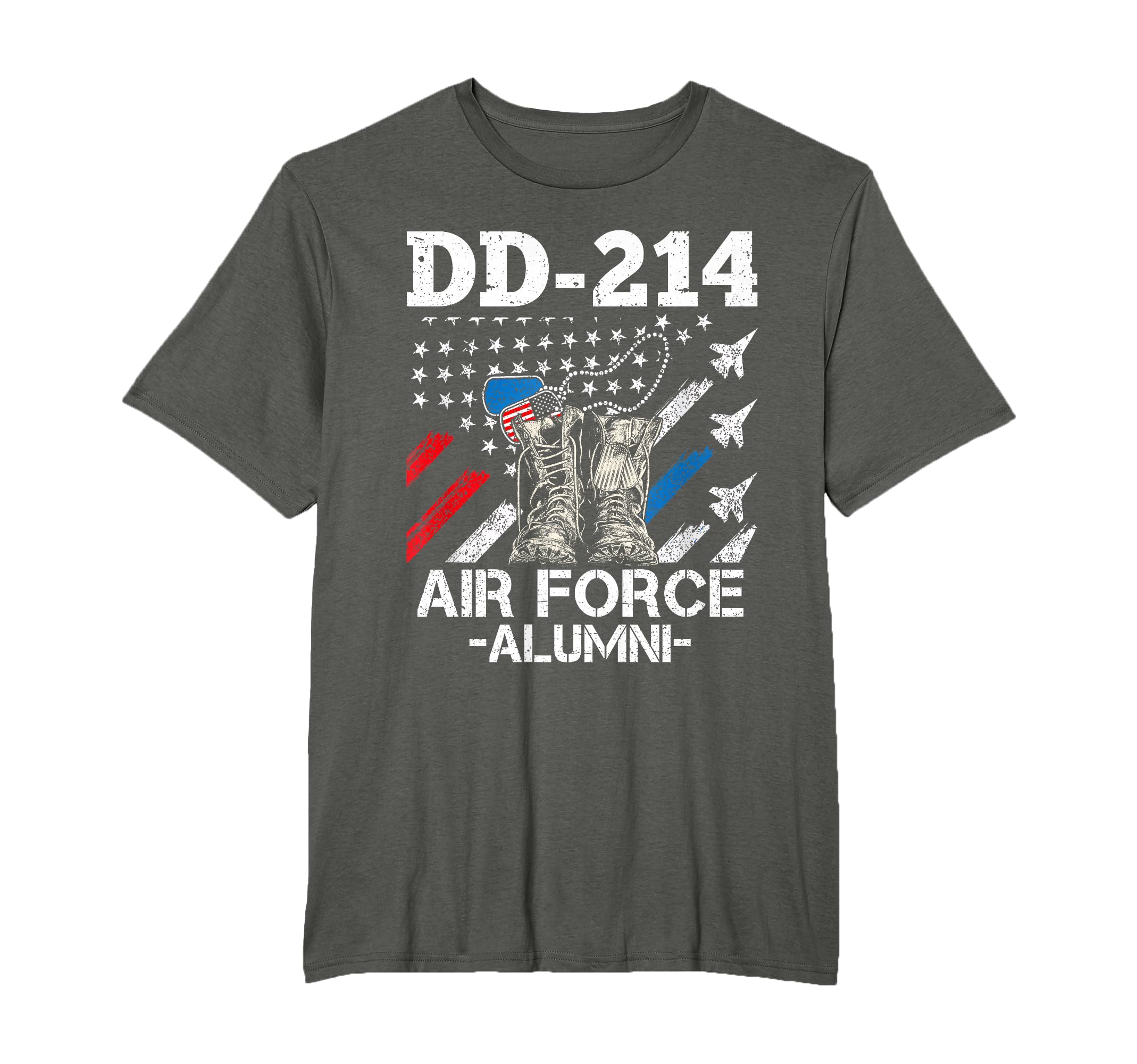 Dd 214 Air Force Alumni Us Veteran Dad T-Shirt - Novelty Apparel Men Women - T-Shirt, Sweatshirt, Hoodie